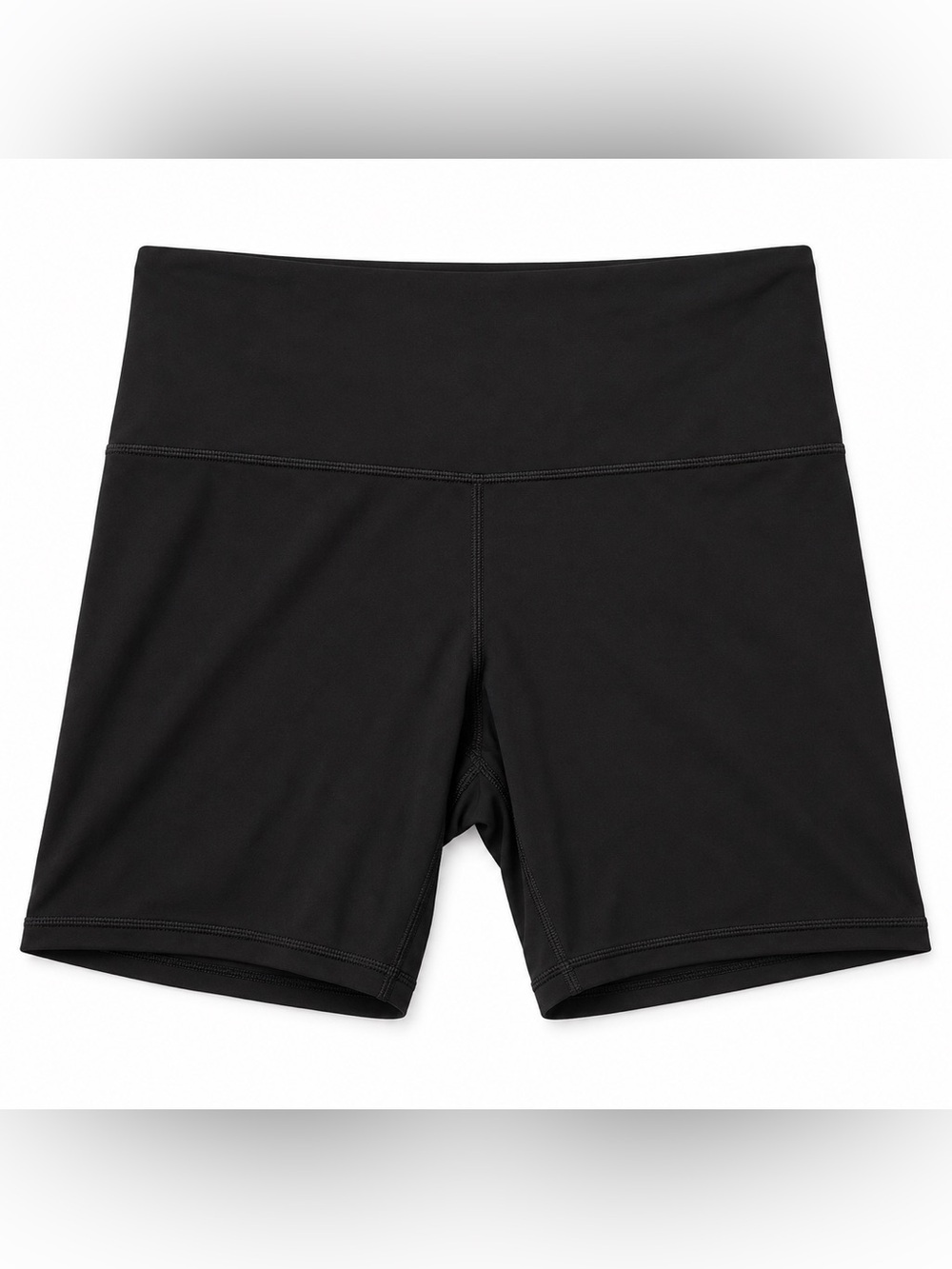Athleta Elation 7” Shorts Size 1X Black Ultra High Rise Biker Yoga Workout